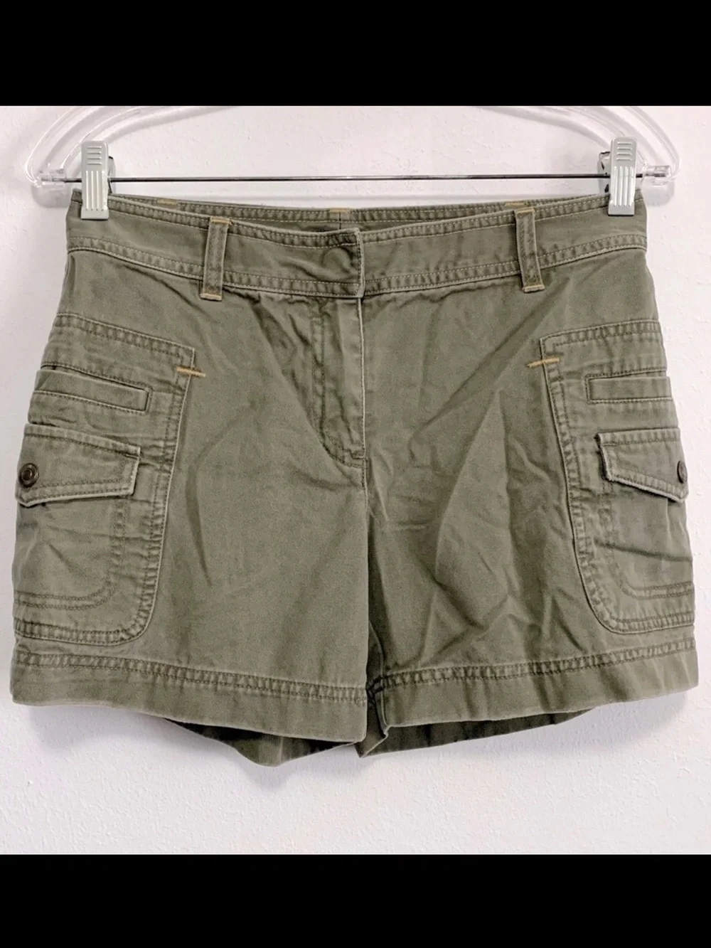 J. Crew Sage Green Cargo Shorts